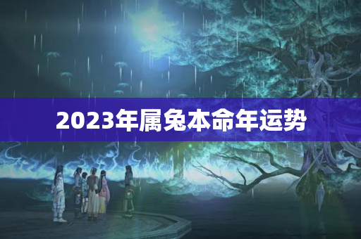 2023年属兔本命年运势