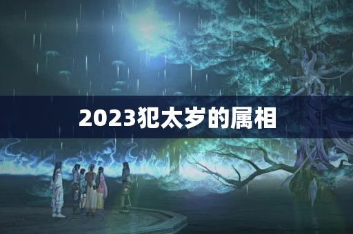 2023犯太岁的属相