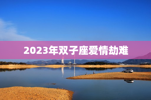 2023年双子座爱情劫难