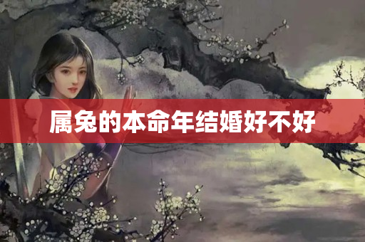 属兔的本命年结婚好不好