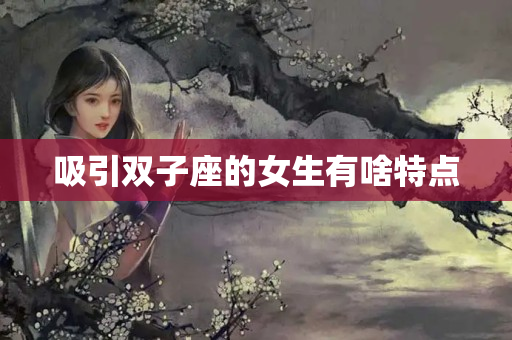 吸引双子座的女生有啥特点