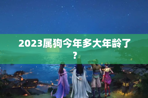 2023属狗今年多大年龄了？