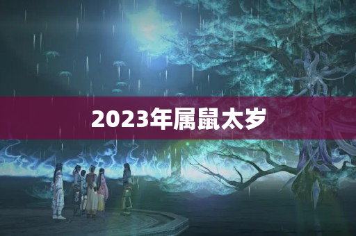 2023年属鼠太岁