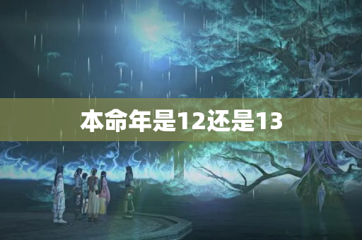 本命年是12还是13