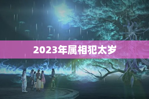 2023年属相犯太岁