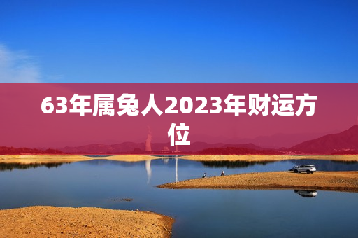 63年属兔人2023年财运方位