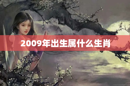 2009年出生属什么生肖