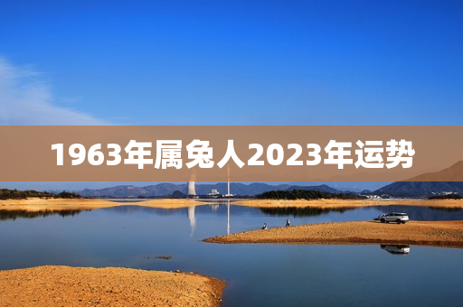 1963年属兔人2023年运势