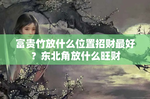 富贵竹放什么位置招财最好？东北角放什么旺财