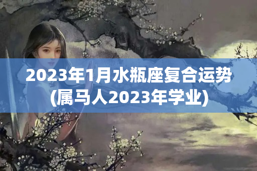 2023年1月水瓶座复合运势(属马人2023年学业)