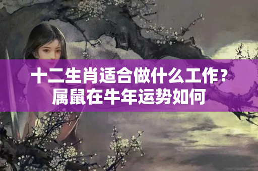 十二生肖适合做什么工作？属鼠在牛年运势如何