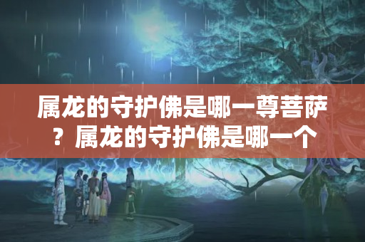 属龙的守护佛是哪一尊菩萨？属龙的守护佛是哪一个