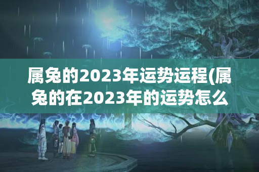 属兔的2023年运势运程(属兔的在2023年的运势怎么样 全年)