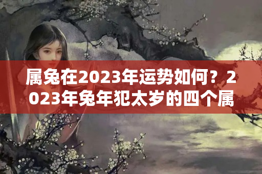 属兔在2023年运势如何？2023年兔年犯太岁的四个属相