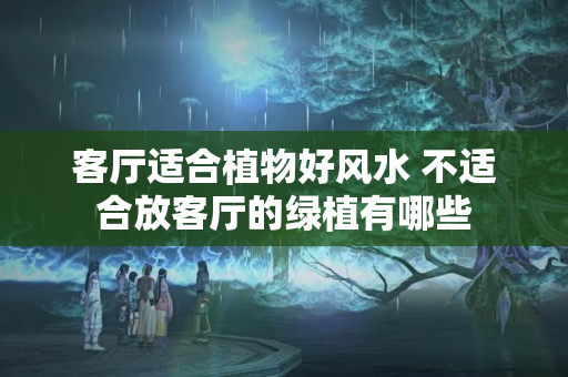 客厅适合植物好风水 不适合放客厅的绿植有哪些