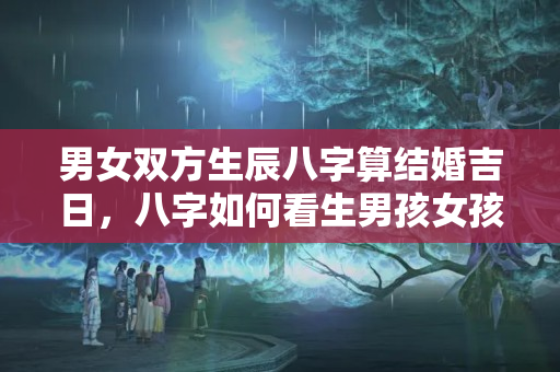 男女双方生辰八字算结婚吉日，八字如何看生男孩女孩最准确