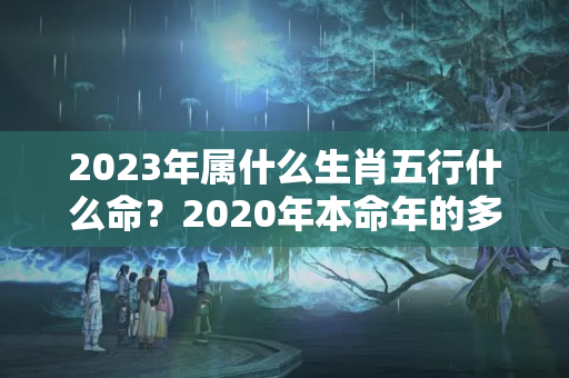 2023年属什么生肖五行什么命？2020年本命年的多少岁