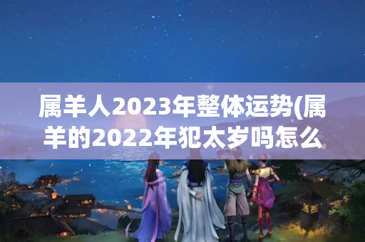 属羊人2023年整体运势(属羊的2022年犯太岁吗怎么化解)