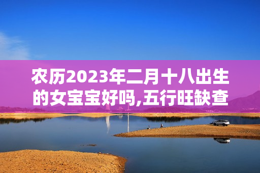 农历2023年二月十八出生的女宝宝好吗,五行旺缺查询