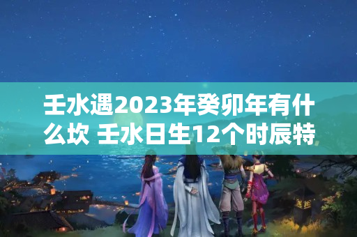 壬水遇2023年癸卯年有什么坎 壬水日生12个时辰特点