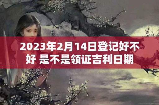 2023年2月14日登记好不好 是不是领证吉利日期