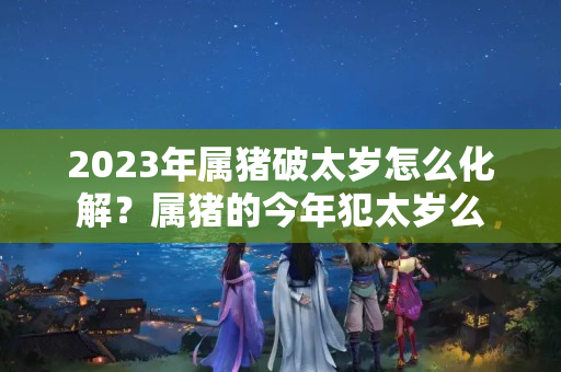 2023年属猪破太岁怎么化解？属猪的今年犯太岁么