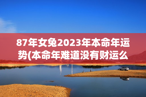 87年女兔2023年本命年运势(本命年难道没有财运么)