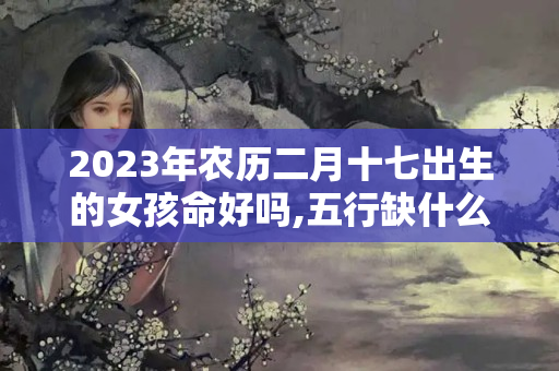 2023年农历二月十七出生的女孩命好吗,五行缺什么