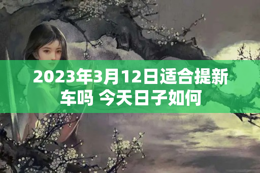 2023年3月12日适合提新车吗 今天日子如何