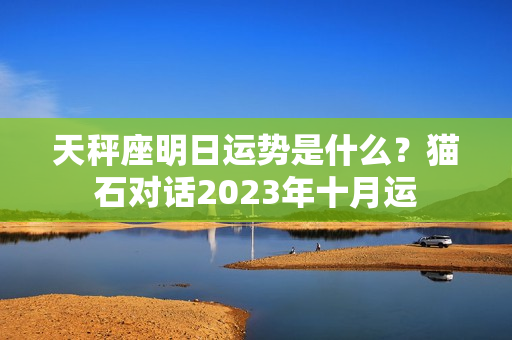 天秤座明日运势是什么？猫石对话2023年十月运