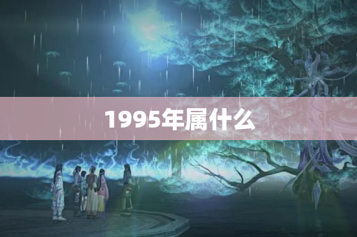 1995年属什么