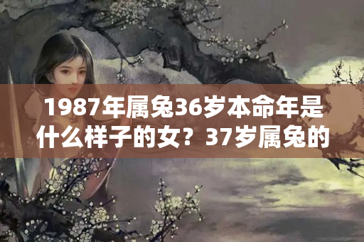 1987年属兔36岁本命年是什么样子的女？37岁属兔的是什么命