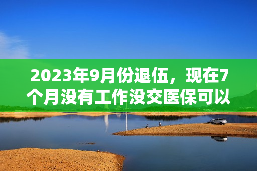 2023年9月份退伍，现在7个月没有工作没交医保可以吗？2023年应该怎么办