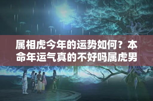 属相虎今年的运势如何？本命年运气真的不好吗属虎男