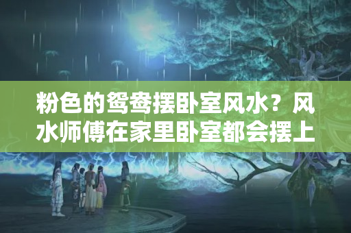 粉色的鸳鸯摆卧室风水？风水师傅在家里卧室都会摆上这些画饰，灌醉他后，终于明白了